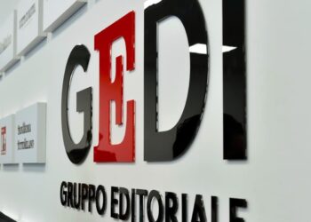 Il logo del gruppo Gedi