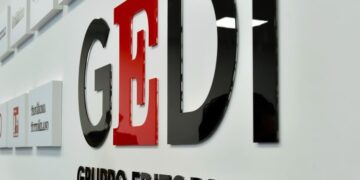 Il logo del gruppo Gedi