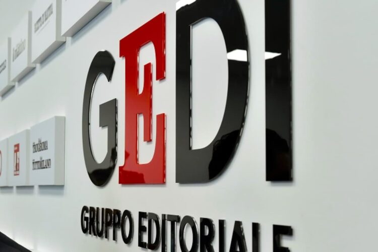 Il logo del gruppo Gedi