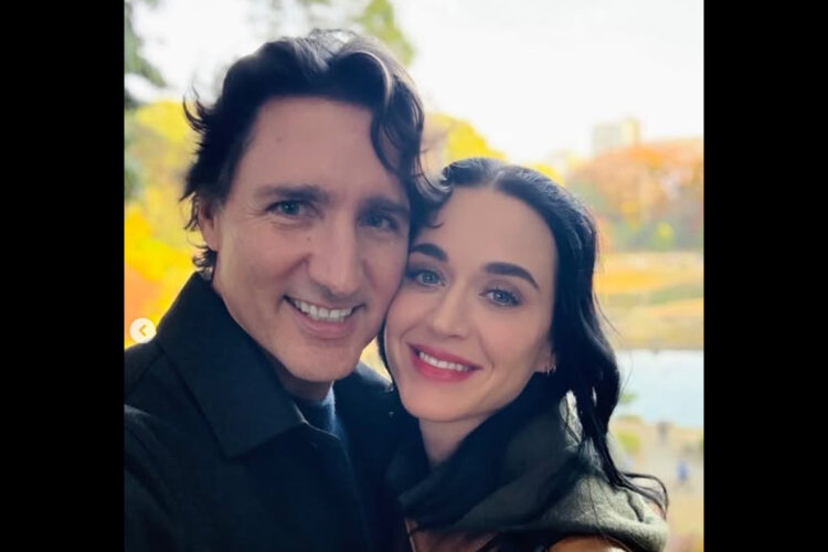 Katy Perry e Justin Trudeau
