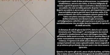 Lista stupri liceo Giulio Cesare Roma