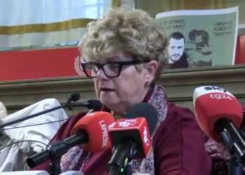 La madre di Alberto Trentini