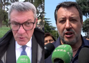 Maurizio Landini e Matteo Salvini sullo sciopero generale