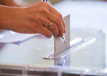 Una scheda elettorale