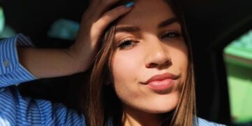 Un primo piano di Tatiana Tramacere