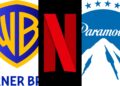 I loghi di Warner, Netflix e Paramount