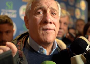 Il Ministro degli Esteri Antonio Tajani