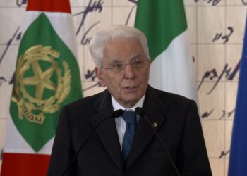 Il Presidente della Repubblica Sergio Mattarella