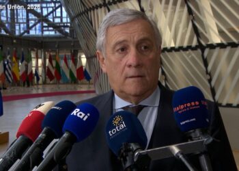 Il ministro degli Esteri Antonio Tajani