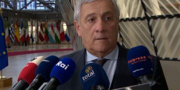 Il ministro degli Esteri Antonio Tajani