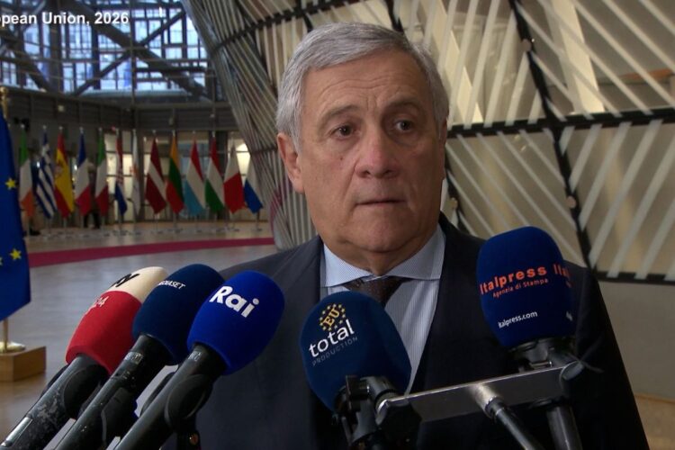 Il ministro degli Esteri Antonio Tajani