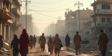 Siria, esodo di 155 mila persone ad Aleppo per gli scontri tra esercito e curdi