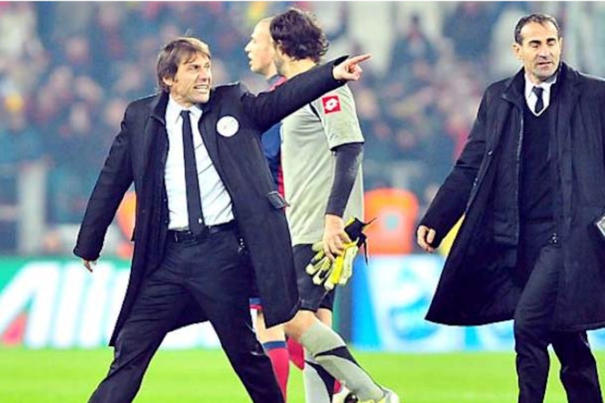 Antonio Conte infuriato ai tempi della Juventus 