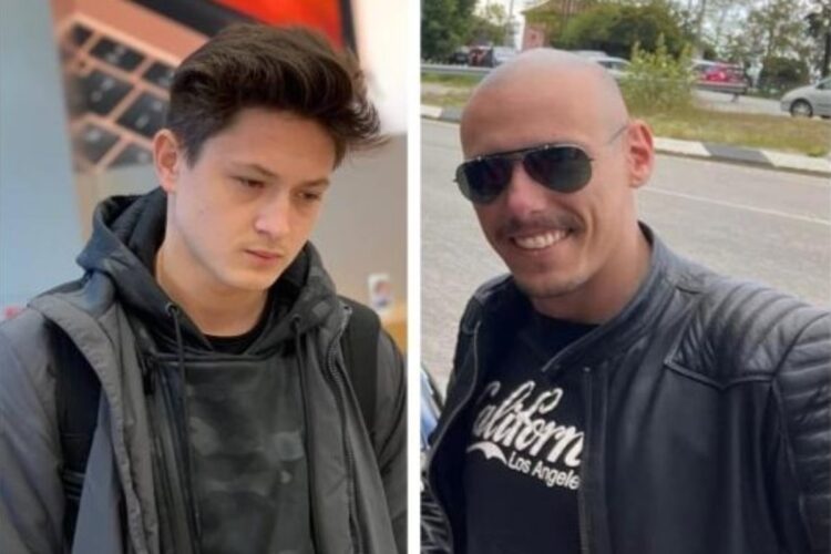 Sergiu Tarna e il killer Riccardo Salvagno