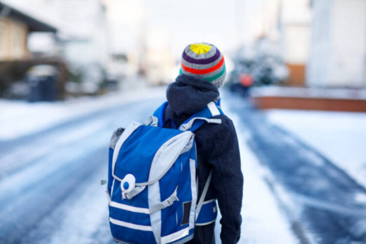 Bimbo lasciato a piedi da un autobus nel Bellunese