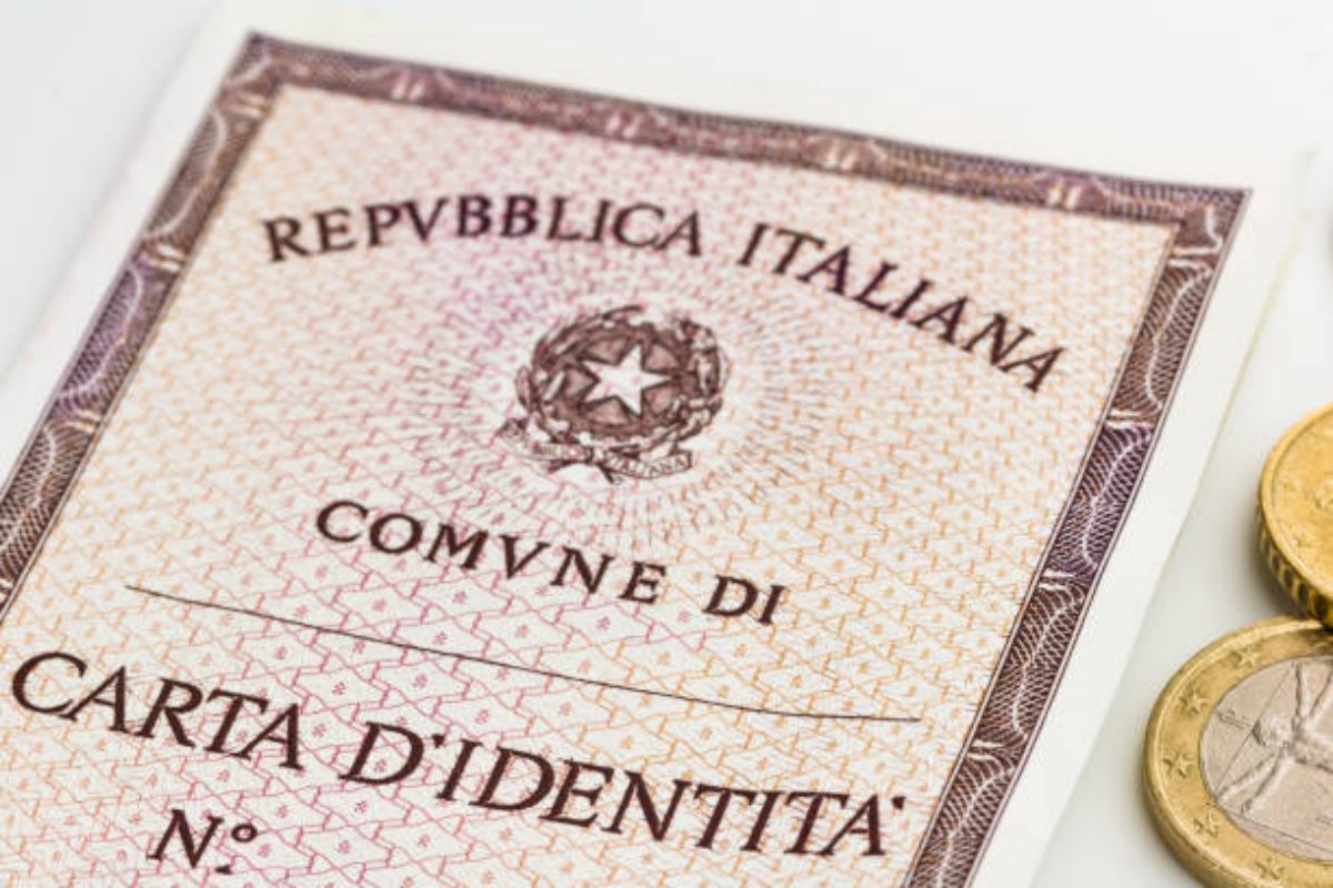Carta d'identità cartacea