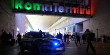 Controlli della Polizia alla Stazione Termini