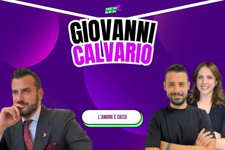 Giovanni Calvario de lamore è cieco