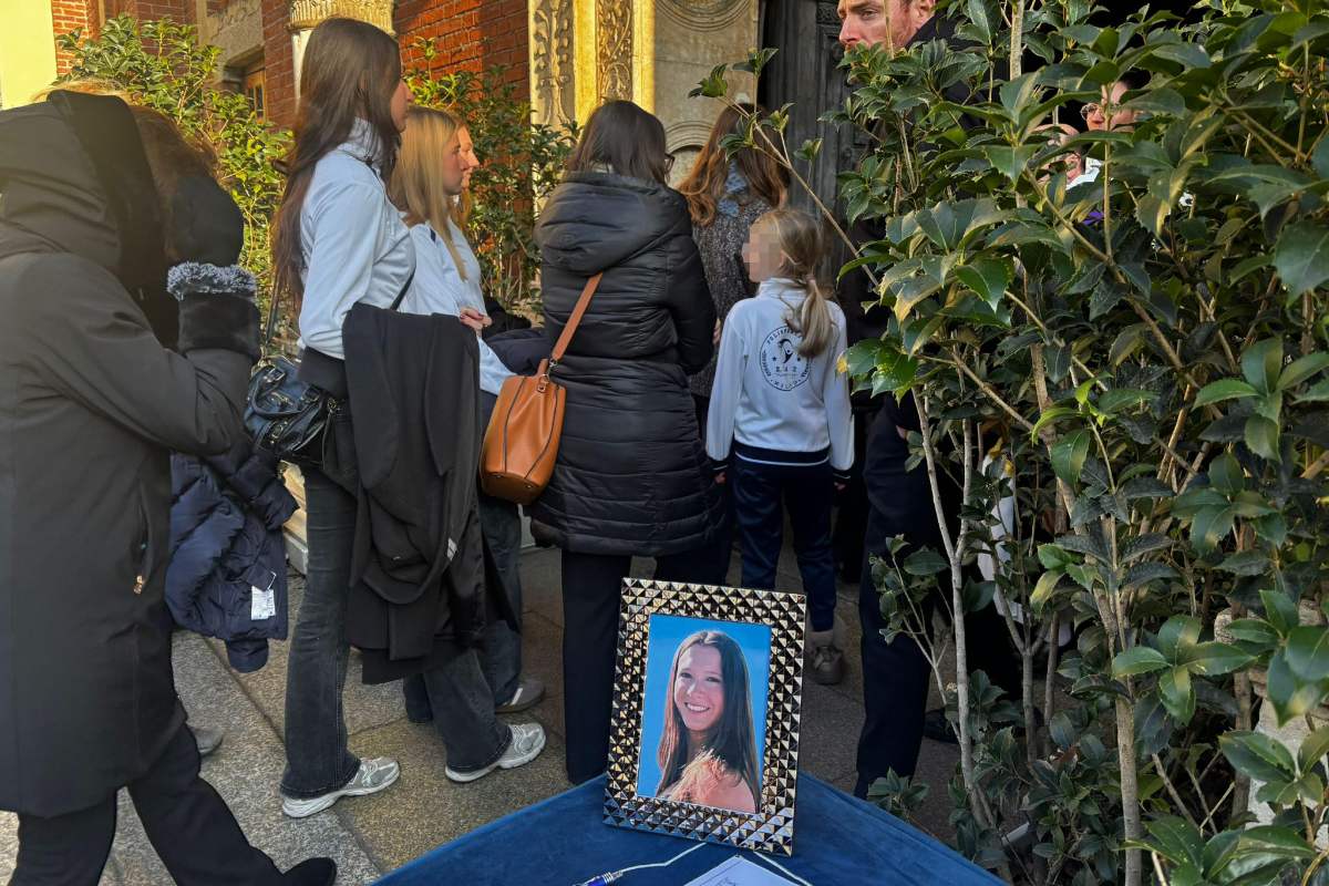 I funerali dei giovani italiani morti a Crans-Montana