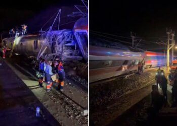 I treni deragliati in Andalusia