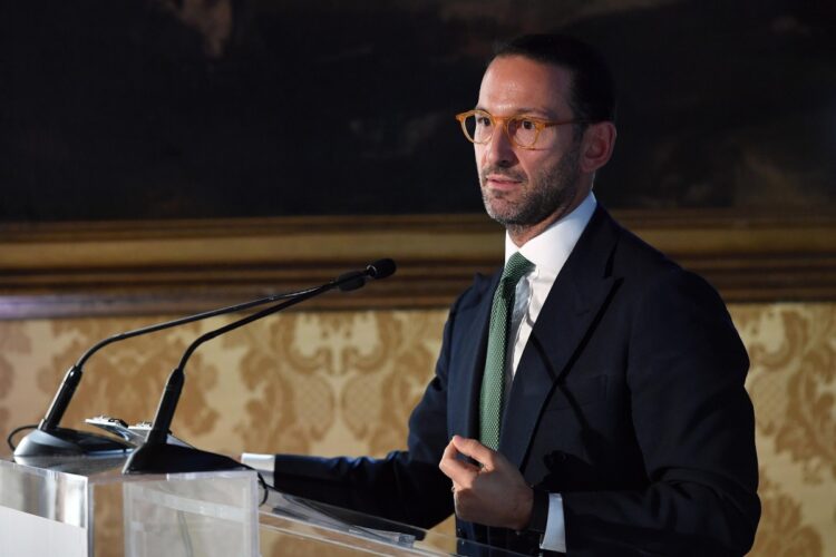 Il Sottosegretario al Ministero dell'Economia e Finanze Federico Freni