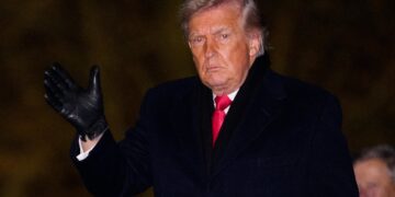 Il presidente degli Stati Uniti Donald Trump