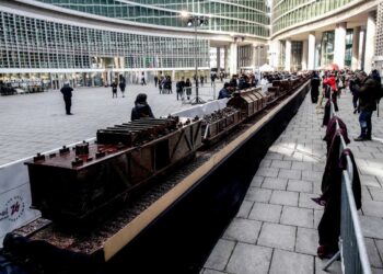 Il treno di cioccolato di Milano da Guinness World Record