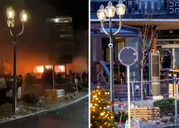 Incendio a Crans Montana