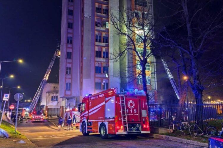 Incendio al Grattacielo di Ferrara