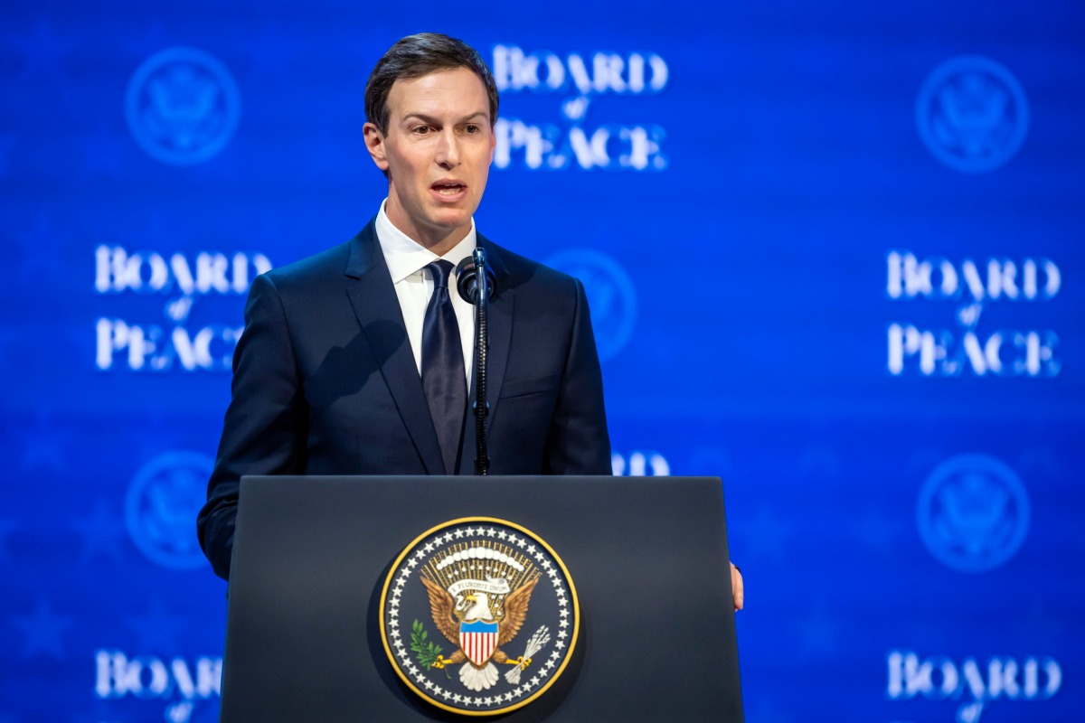 Jared Kushner a Davos