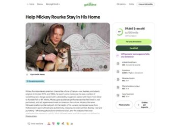 La colletta online aperta dai fan per aiutare Mickey Rourke