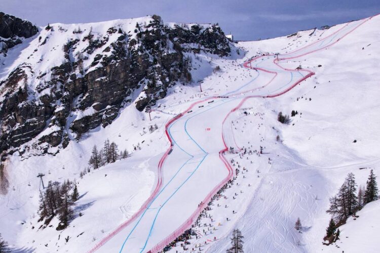 La discesa di Crans-Montana