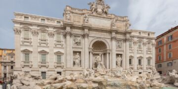 La fontana di Trevi