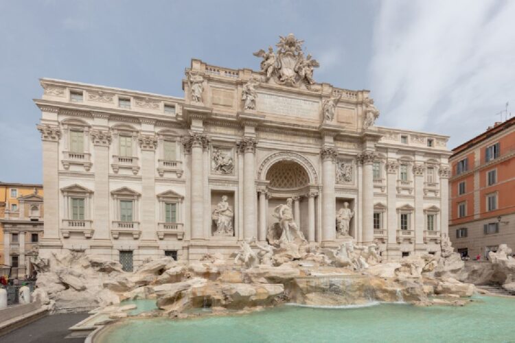 La fontana di Trevi