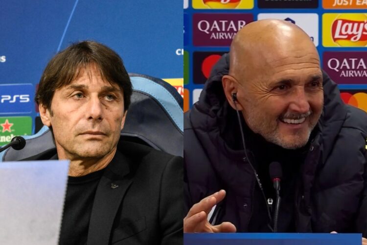 La polemica tra Antonio Conte e Luciano Spalletti