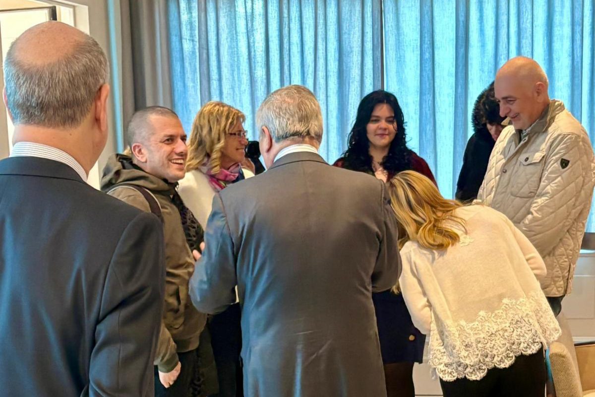 L'arrivo di Trentini e Burlò a Roma