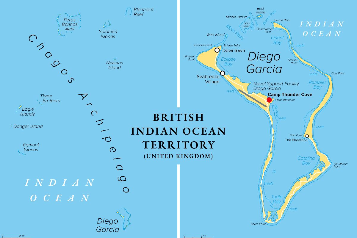 Le Chagos Islands inglesi