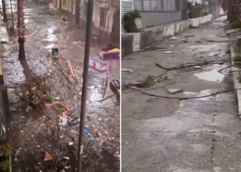 Le conseguenze del maltempo in Calabria