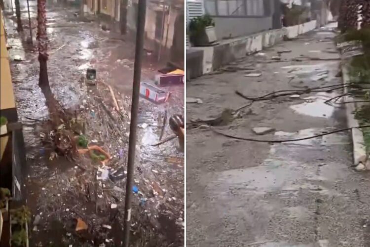 Le conseguenze del maltempo in Calabria