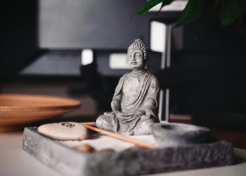 Le statue che raffigurano Buddha sono un elmento tipico del Feng Shui