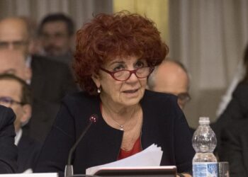 L'ex ministra dell'Istruzione Valeria Fedeli