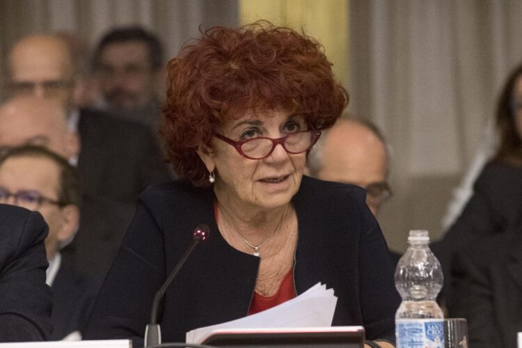 L'ex ministra dell'Istruzione Valeria Fedeli