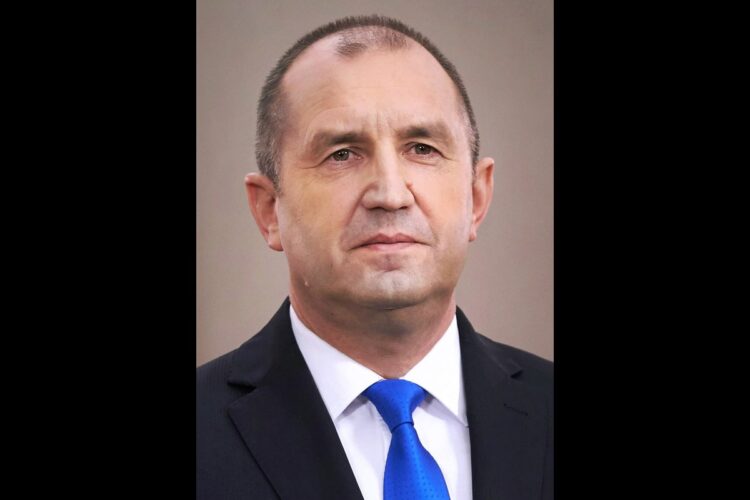 Il presidente dimissionario della Bulgaria Rumen Radev