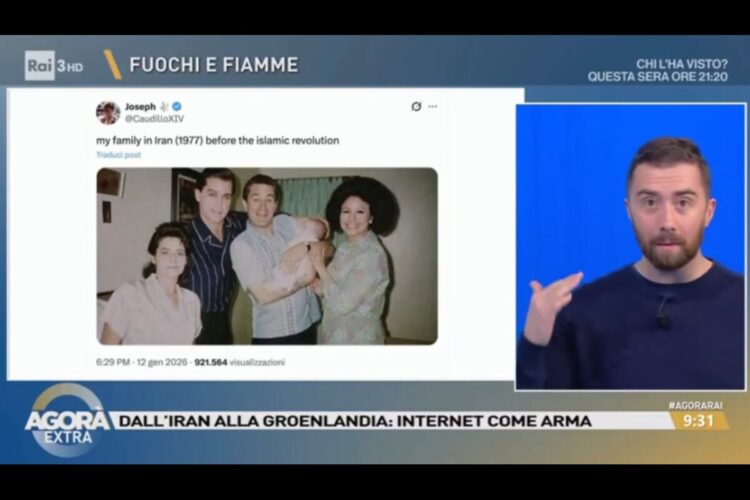 Gaffe ad Agorà, Carrara scambia De Niro e Liotta per iraniani anni ’70