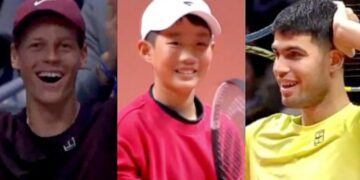 Sinner e Alcaraz stupiti a Seul dalla prodezza di un bambino