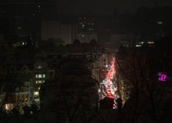 Un blackout nella capitale ucraina Kiev