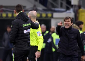 Un furioso Antonio Conte