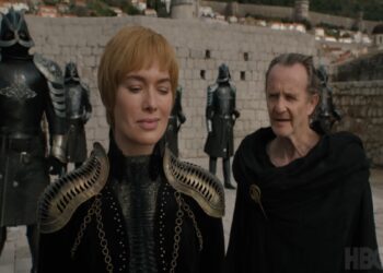 Una scena dell'ottava stagione di Game of Thrones