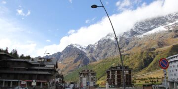 Uno scorcio di Breuil-Cervinia