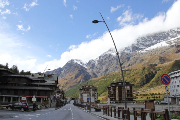 Uno scorcio di Breuil-Cervinia